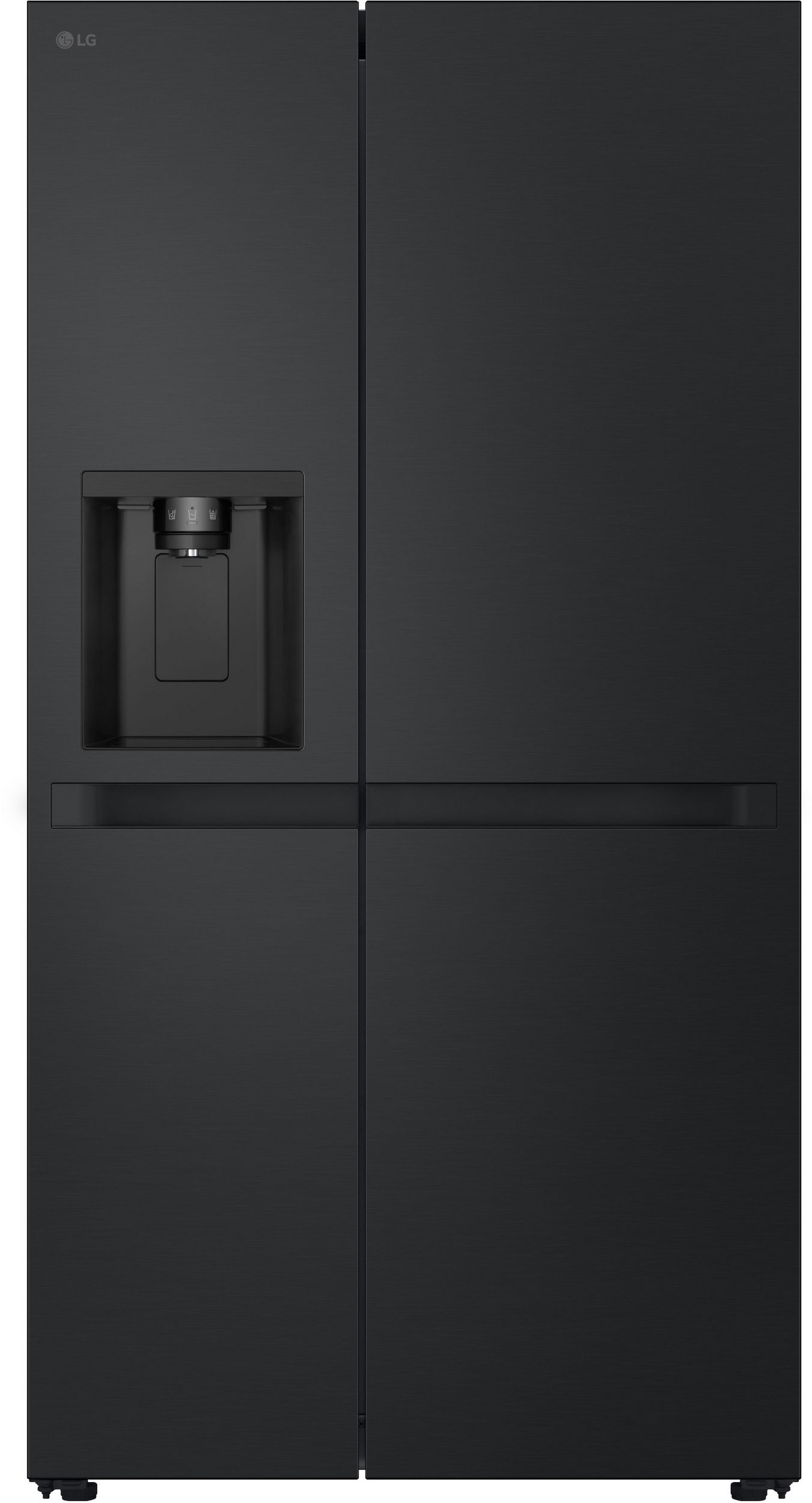 LG GSLC41EPPE Side-by-Side Kühlschrank – Frontansicht mit geschlossenen Türen