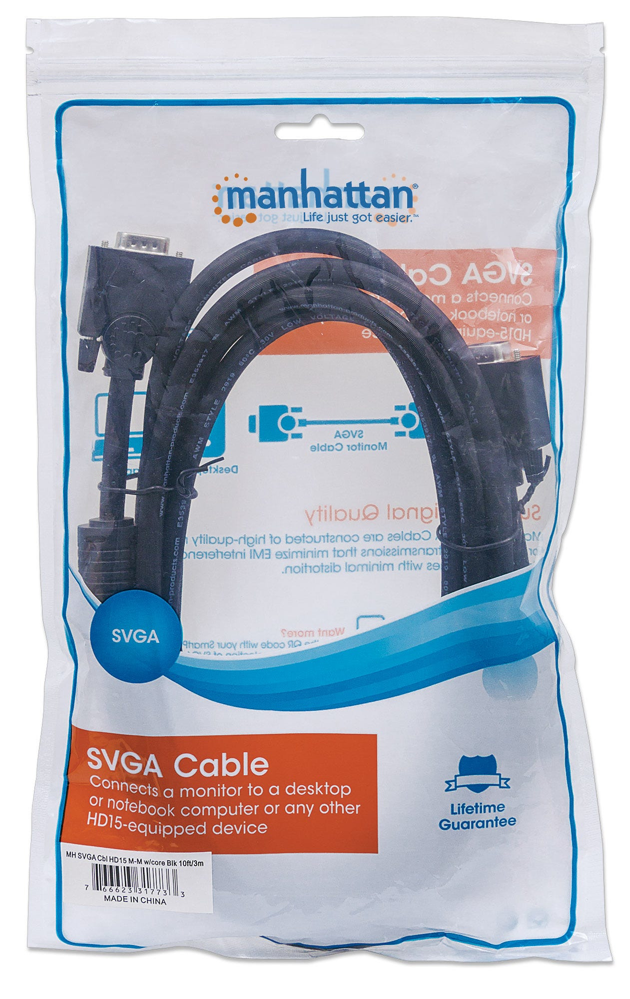 Manhattan SVGA Monitorkabel