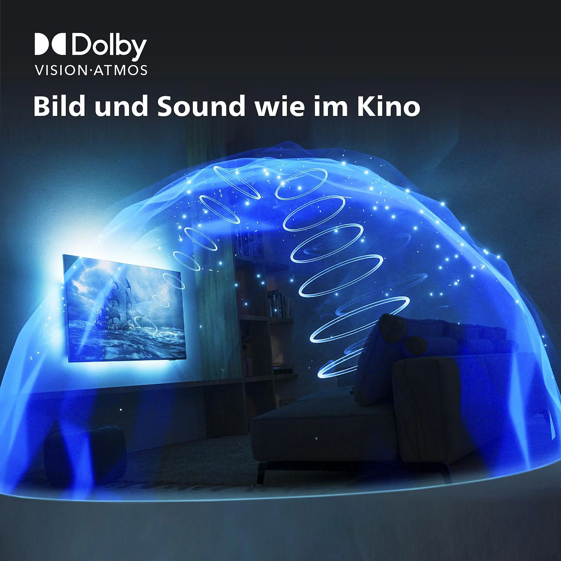 Philips 43PUS8108 4K LED Ambilight TV, 43 Zoll / 108 cm, UHD 4K, Smart TV