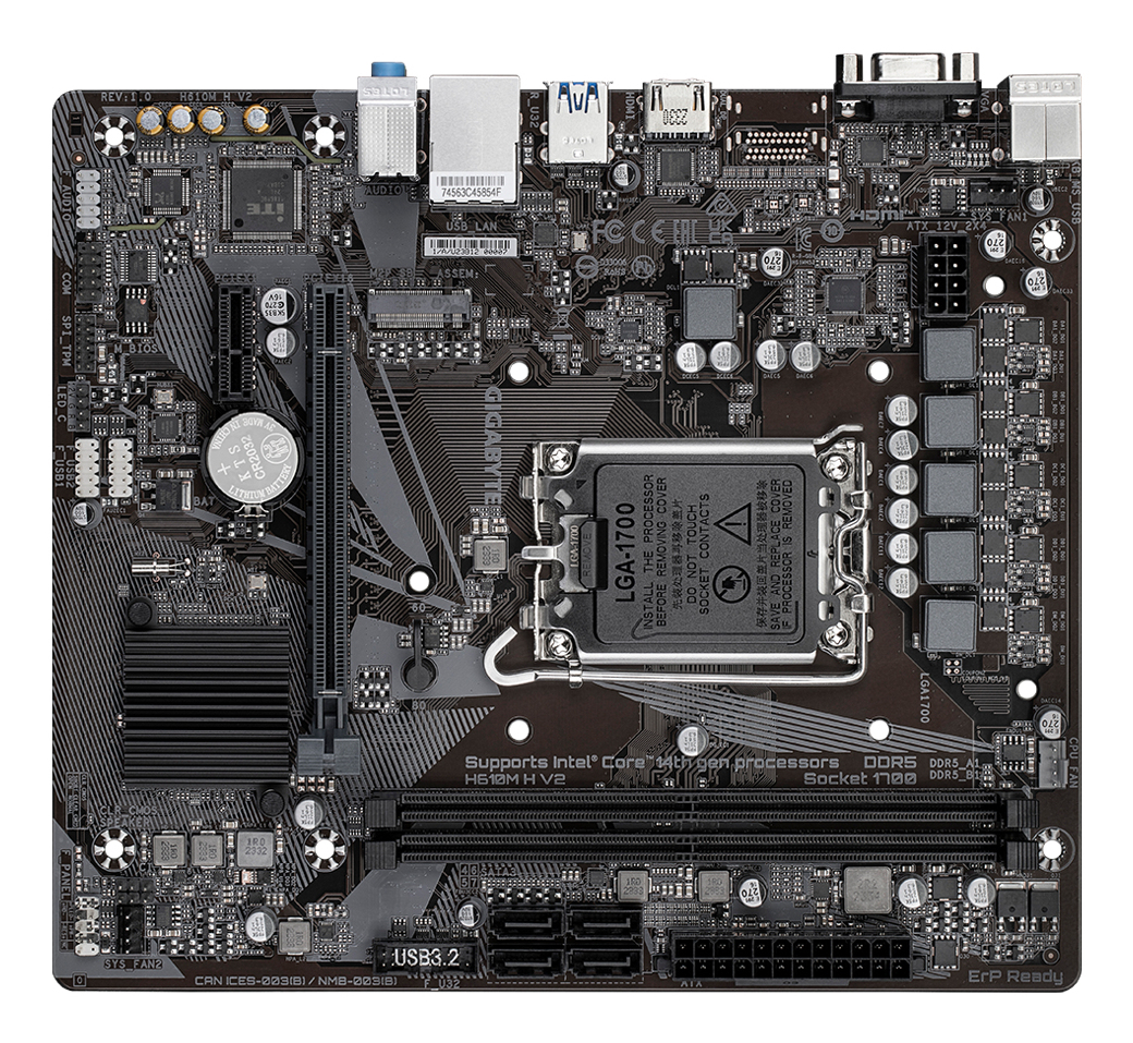 GIGABYTE H610M H V2