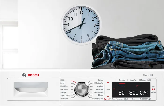 Bosch WAN282H5 LED Display und Startzeitvorwahl