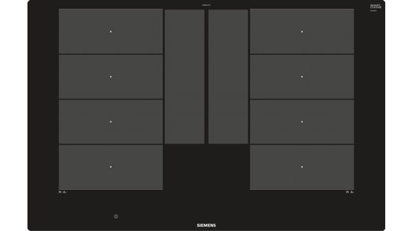SIEMENS EX801LYC1E Induktionskochfeld 80 cm Schwarz Reinigungsfreundlich