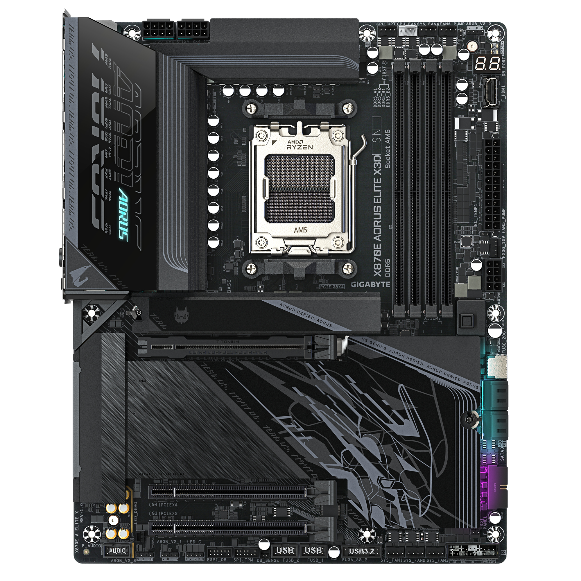 GIGABYTE X870E AORUS ELITE X3D