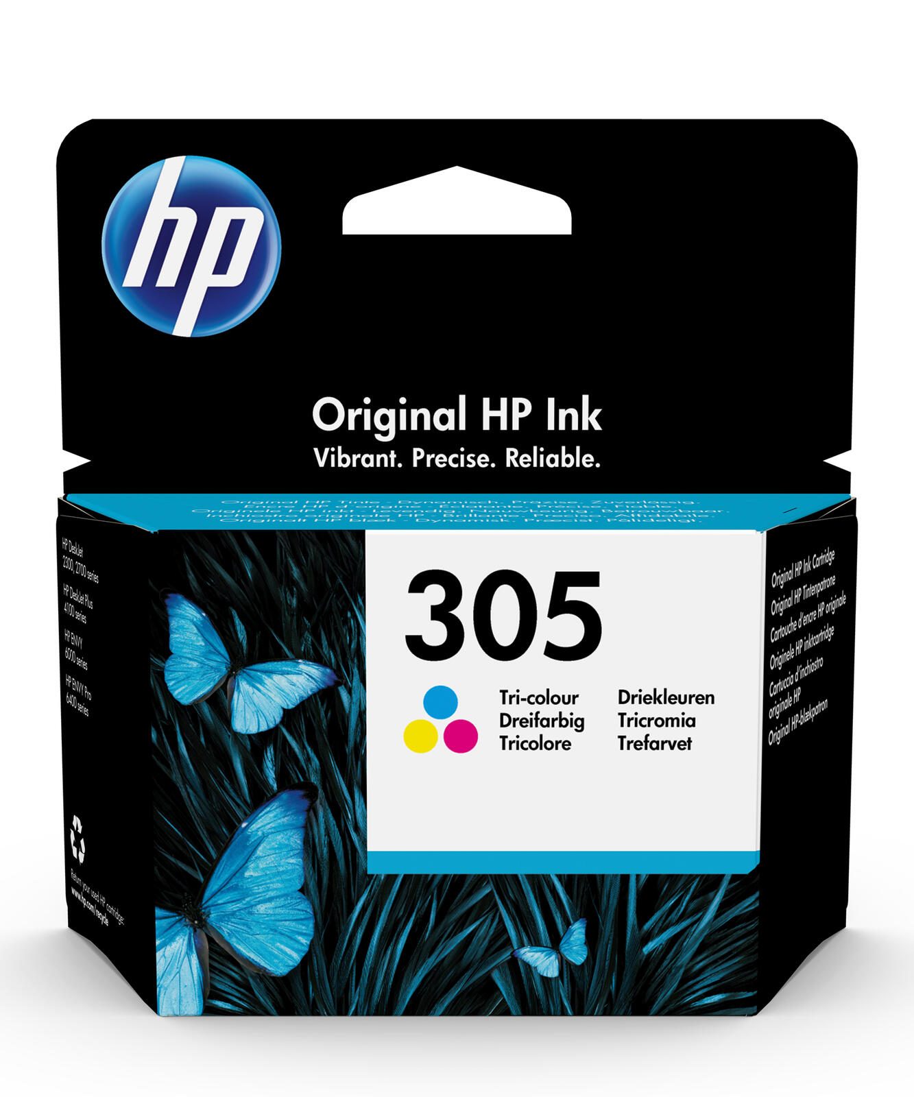 HP 305 Cyan/Magenta/Gelb Original Druckerpatrone