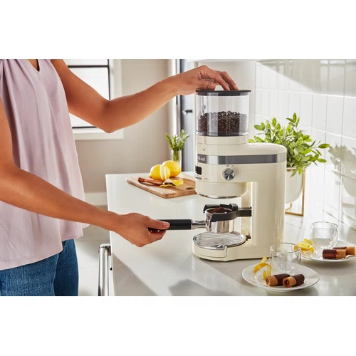 KitchenAid Coffee Grinder - Artisan - Crème 5KCG8433EAC EAN: 8003437607851