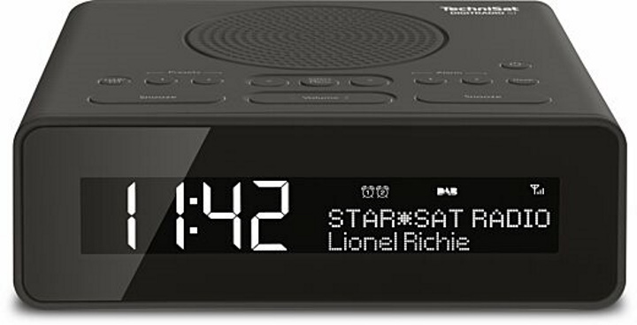 TechniSat DIGITRADIO 51 DAB+ Radiowecker (DAB+, UKW, AUX) Uhrenradio, Front