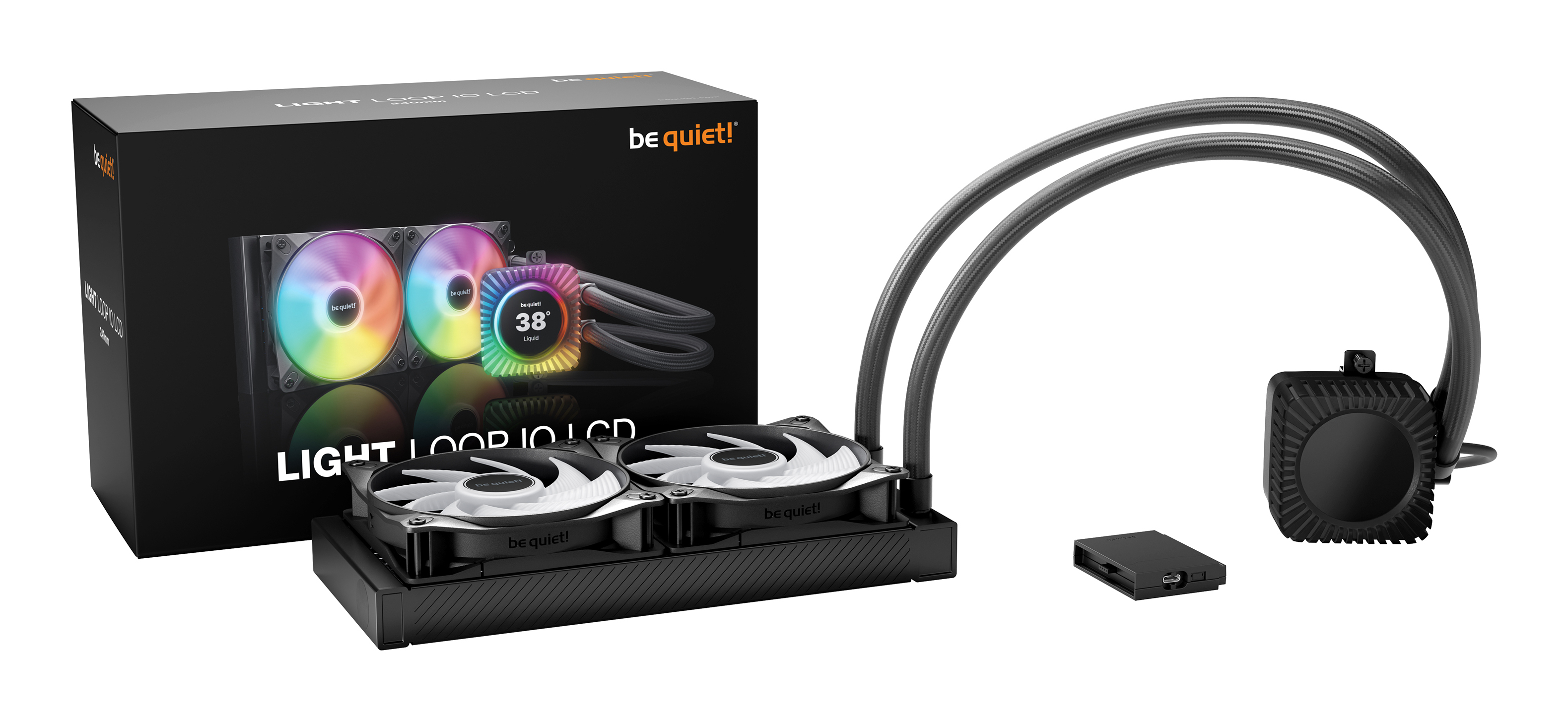 be quiet! Light Loop IO LCD 240 mm
