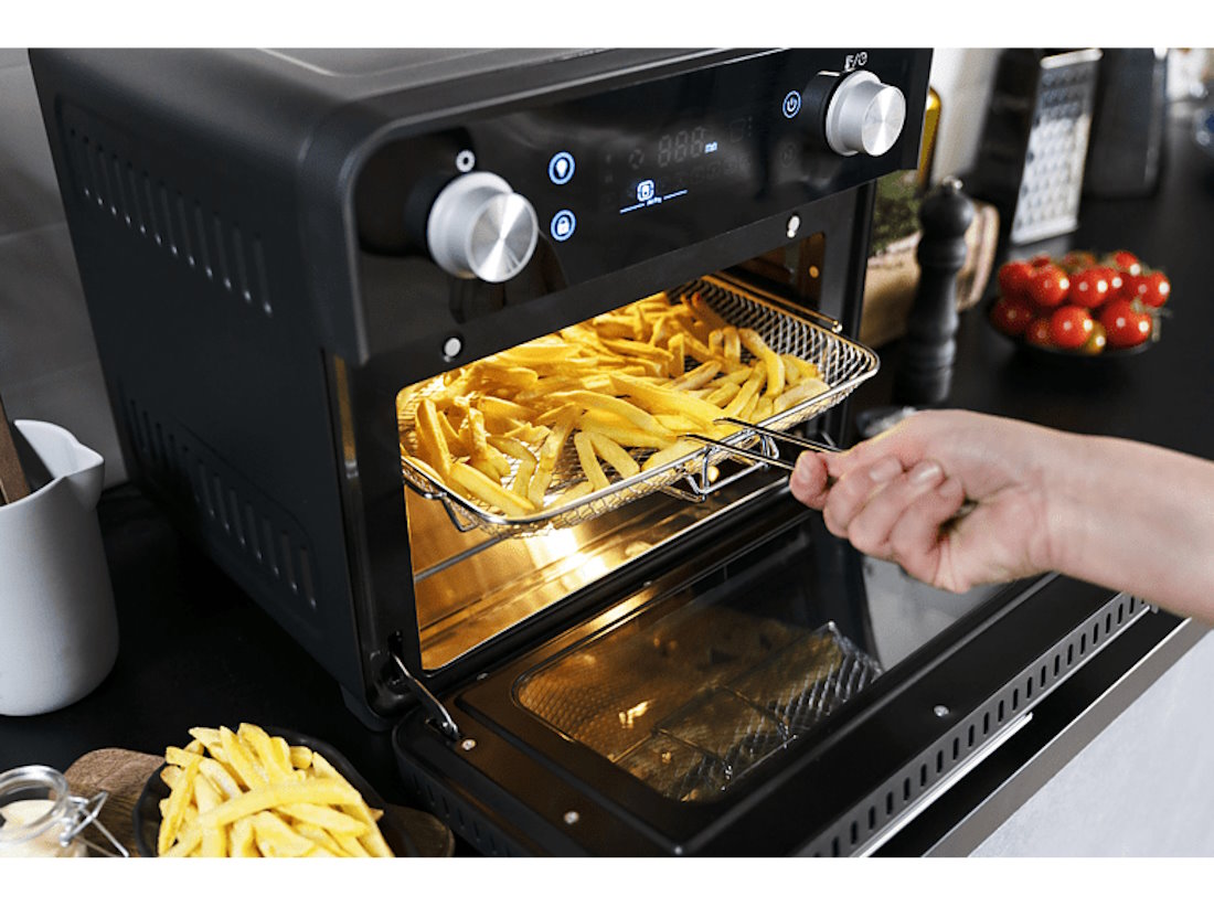 GASTROBACK 42815 Ofen, Lieferumfang: GASTROBACK Mini-Backofen Gastroback 42815 Design Ofen Air Fry & Pizza - 5 Funktionen in einem Gerät