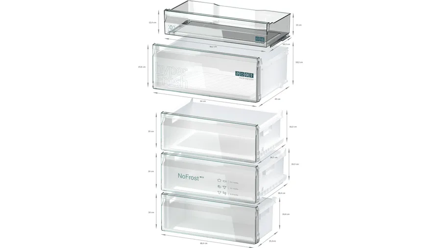 1_5AgN8VeeY54exX SIEMENS KG49NXXCF iQ300 Freistehende Kühl-Gefrier-Kombination mit Gefrierbereich NoFrost