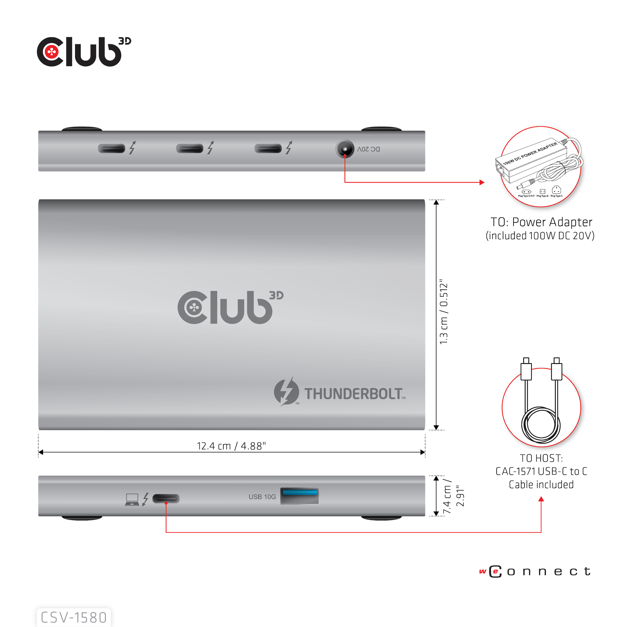 Club 3D CSV-1580