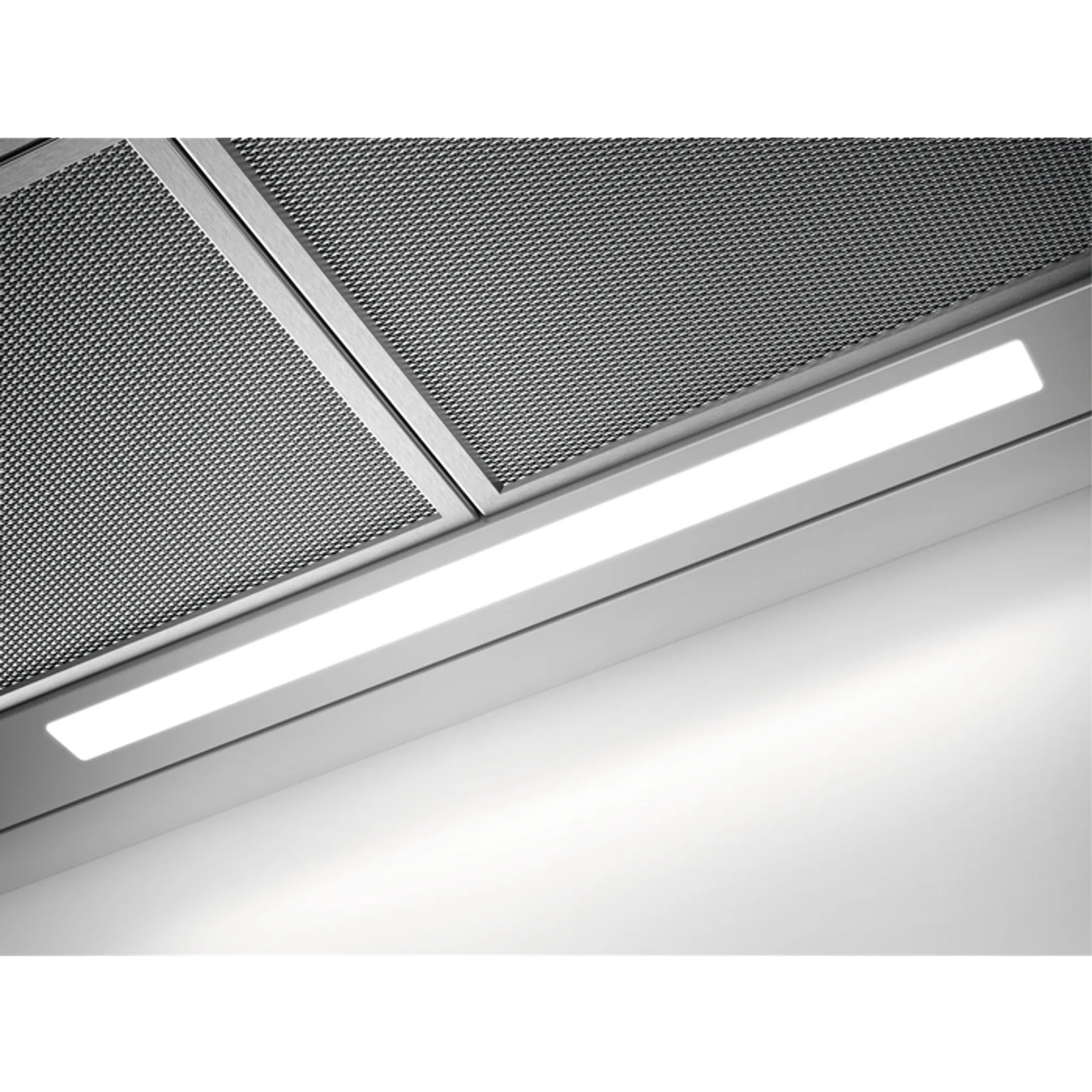 LED-Beleuchtung: Energiesparend und gleichmäßig ausgeleuchtetes Kochfeld AEG DPE5960M Dunstabzugshaube mit LED-Beleuchtung