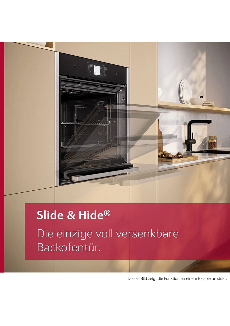 Neff Slide & Hide voll versenkbare Backofentür