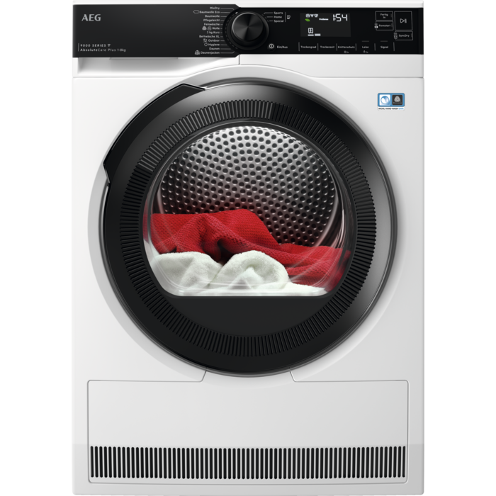 1D2n60zyMgOus6 AEG TR9W75680 9000 Wärmepumpentrockner AbsoluteCare® Plus: Intelligente Wäschepflege mit 3D-Scan und WiFi