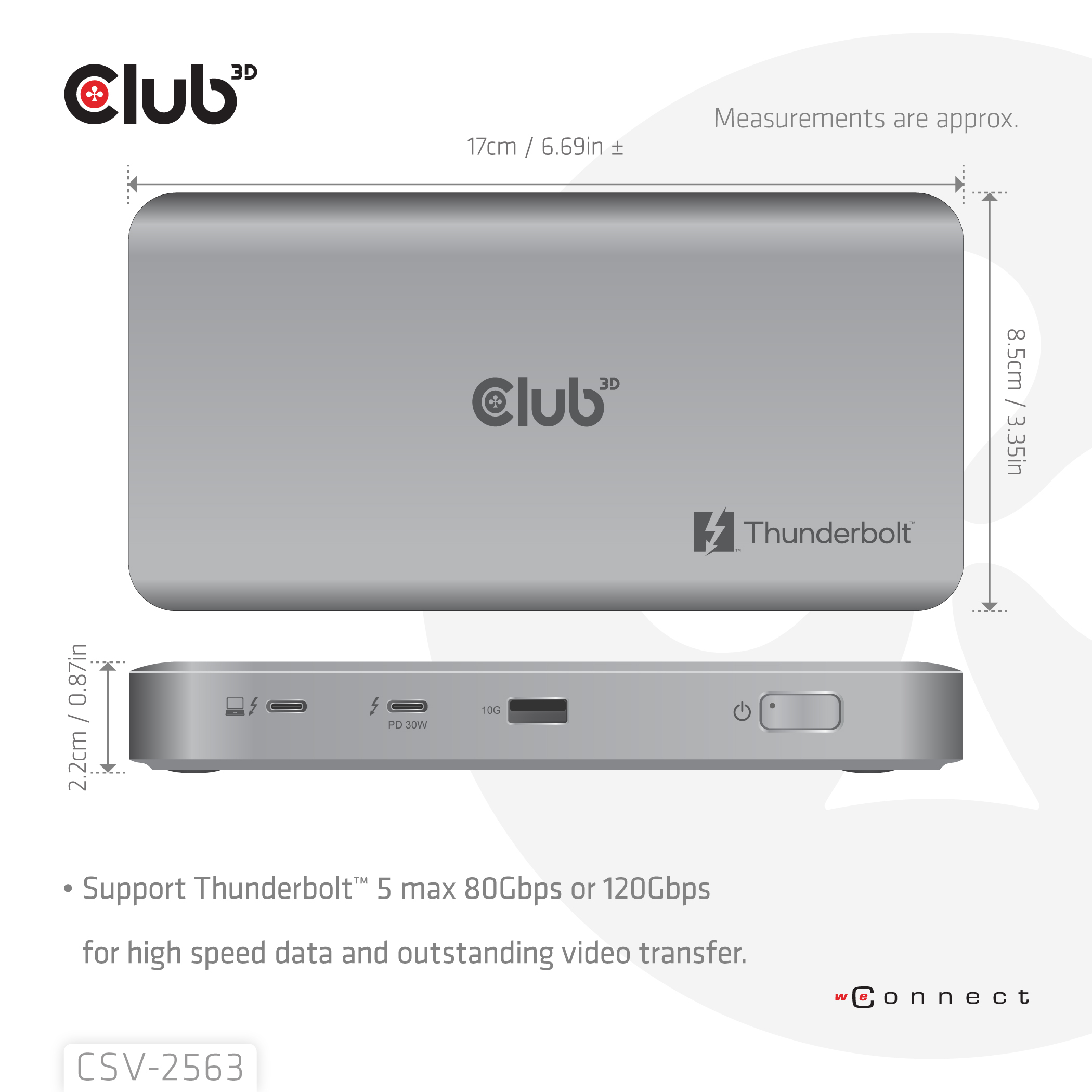 Club 3D CSV-2563