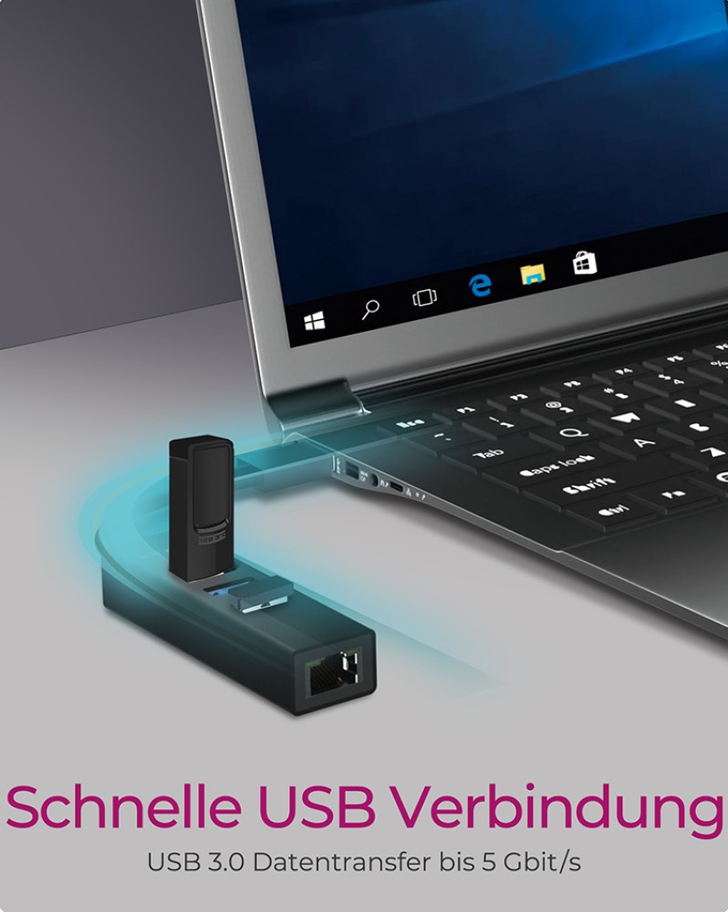 ICY BOX IB-HUB1419-LAN
