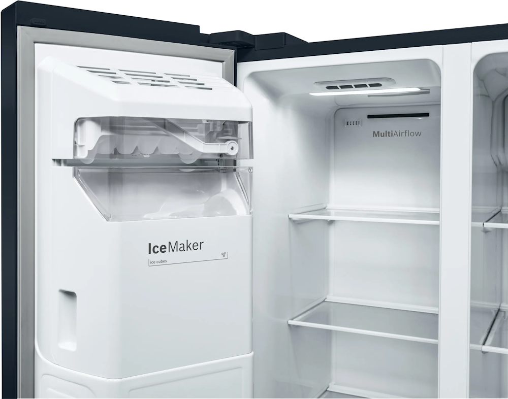 Bosch KAD93ABEP Side-by-Side Kühl-Gefrierkombination | XXL-Kapazität | Eis- & Wasserspender