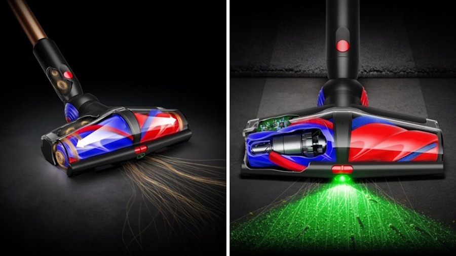 Dyson V16 Elektrobürste mit Anti-Tangle und Beleuchtung