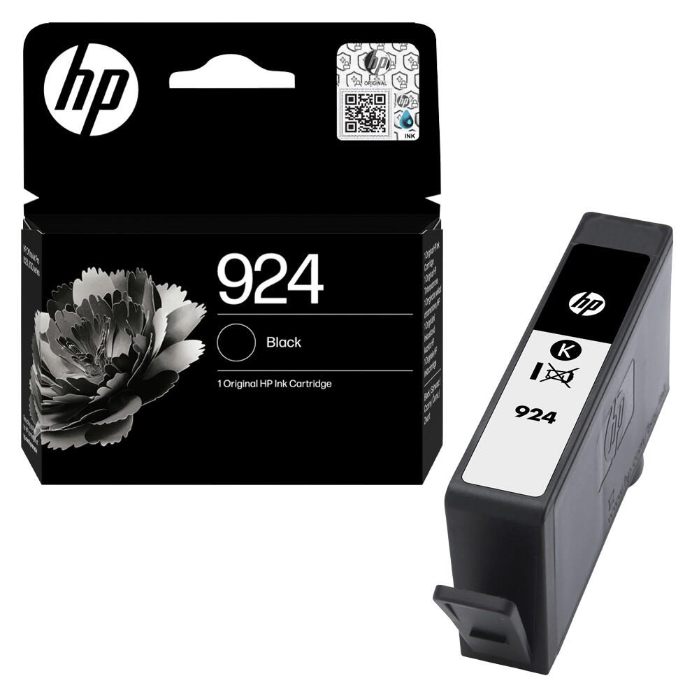 HP 924 Schwarz Original Druckerpatrone