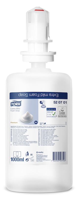 Tork Premium Schaumseife extramild je 1000 ml unparfümiert, jetzt günstig bei Store-Jet.de online bestellen