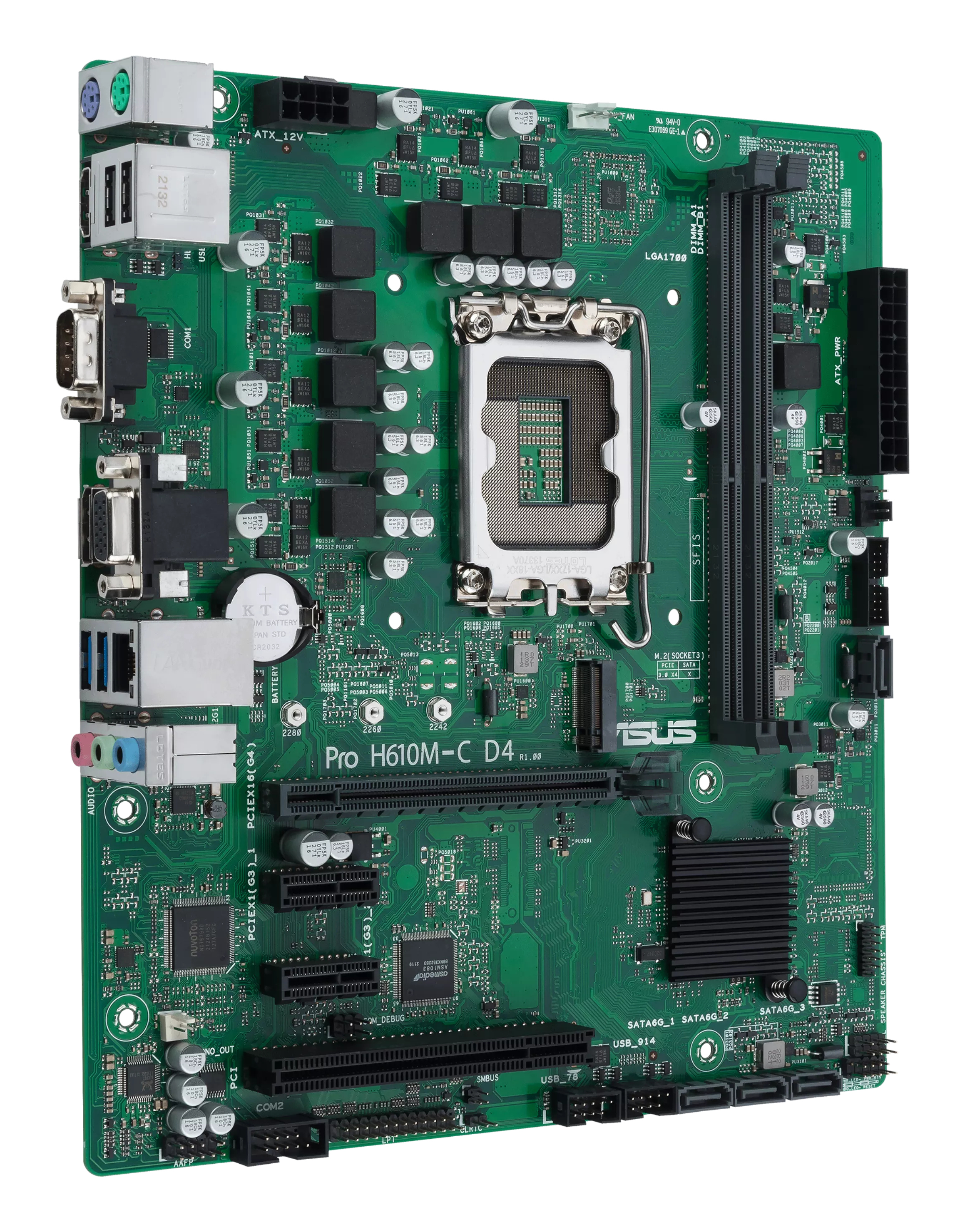 ASUS PRO H610M-C D4-CSM