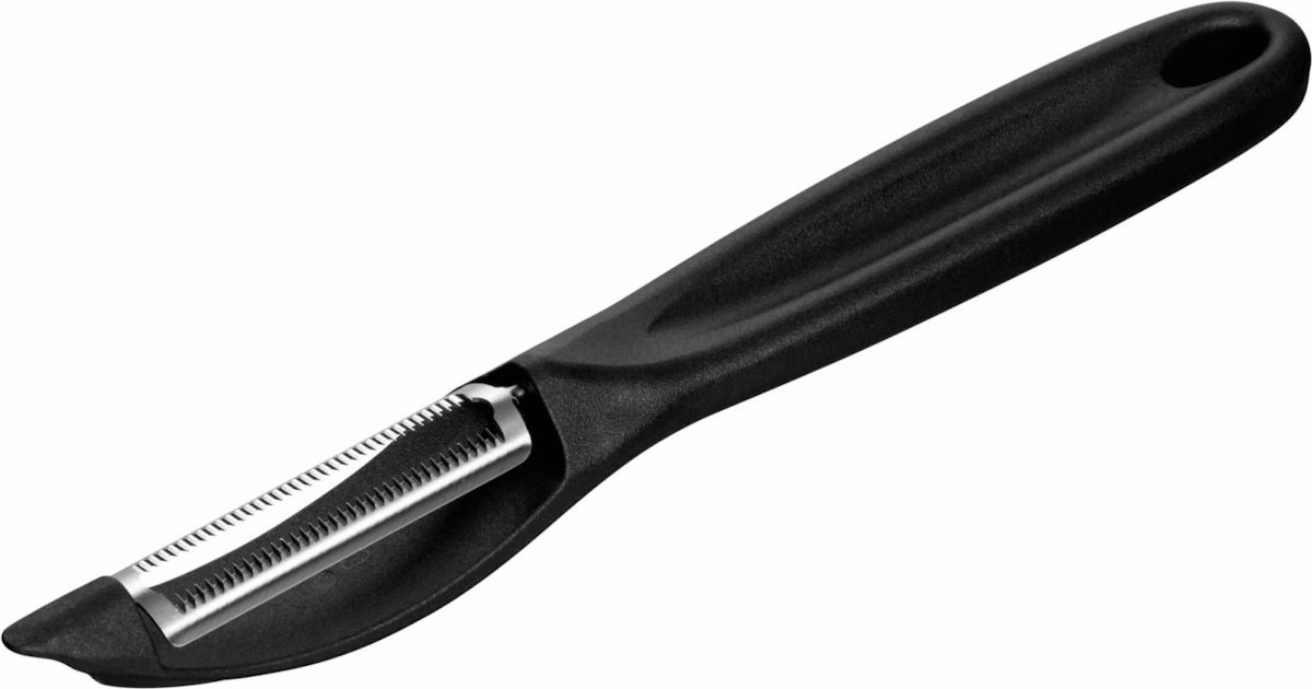 Detailansicht des ergonomischen Sparschälers