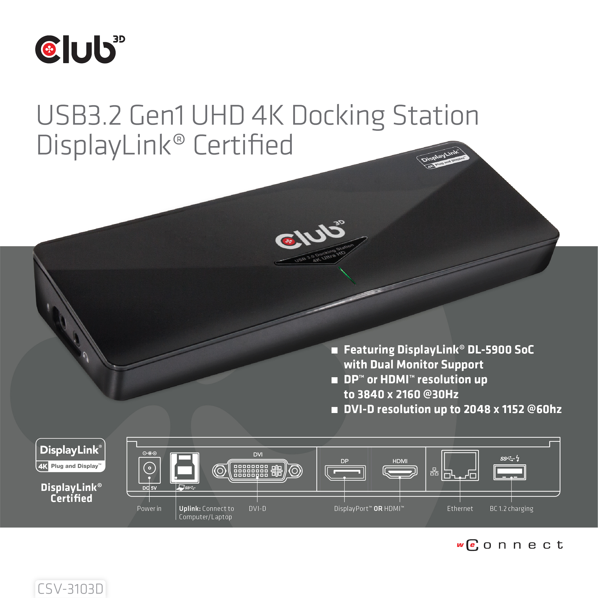 Club 3D CSV-3103D
