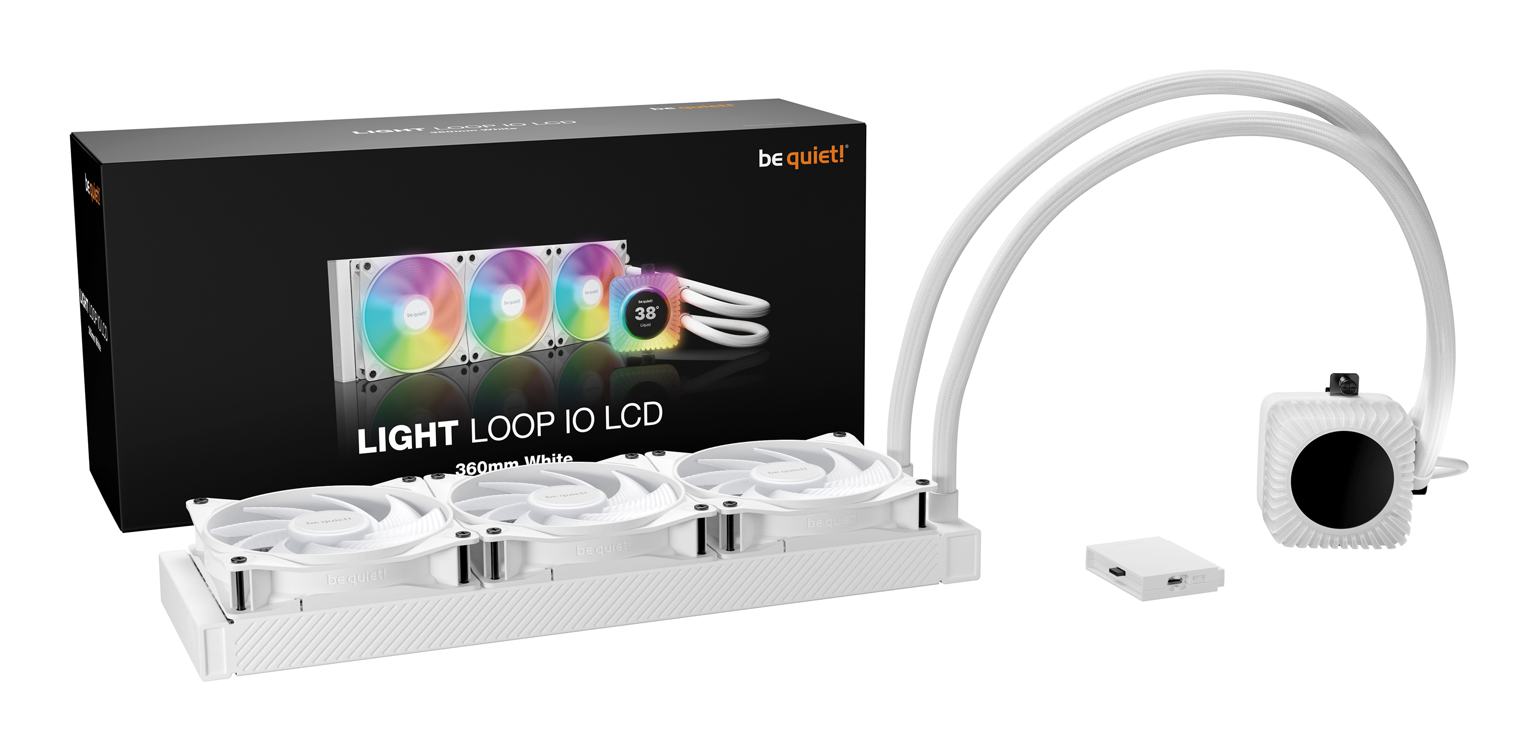 be quiet! Light Loop IO LCD 360 mm