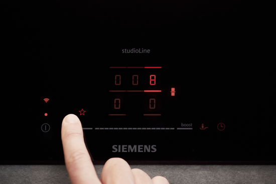 Siemens EX801HVC1E iQ700 Induktionskochfeld mit Kochsensor, 80 cm, Schwarz, flächenbündig| EAN: 4242003935576