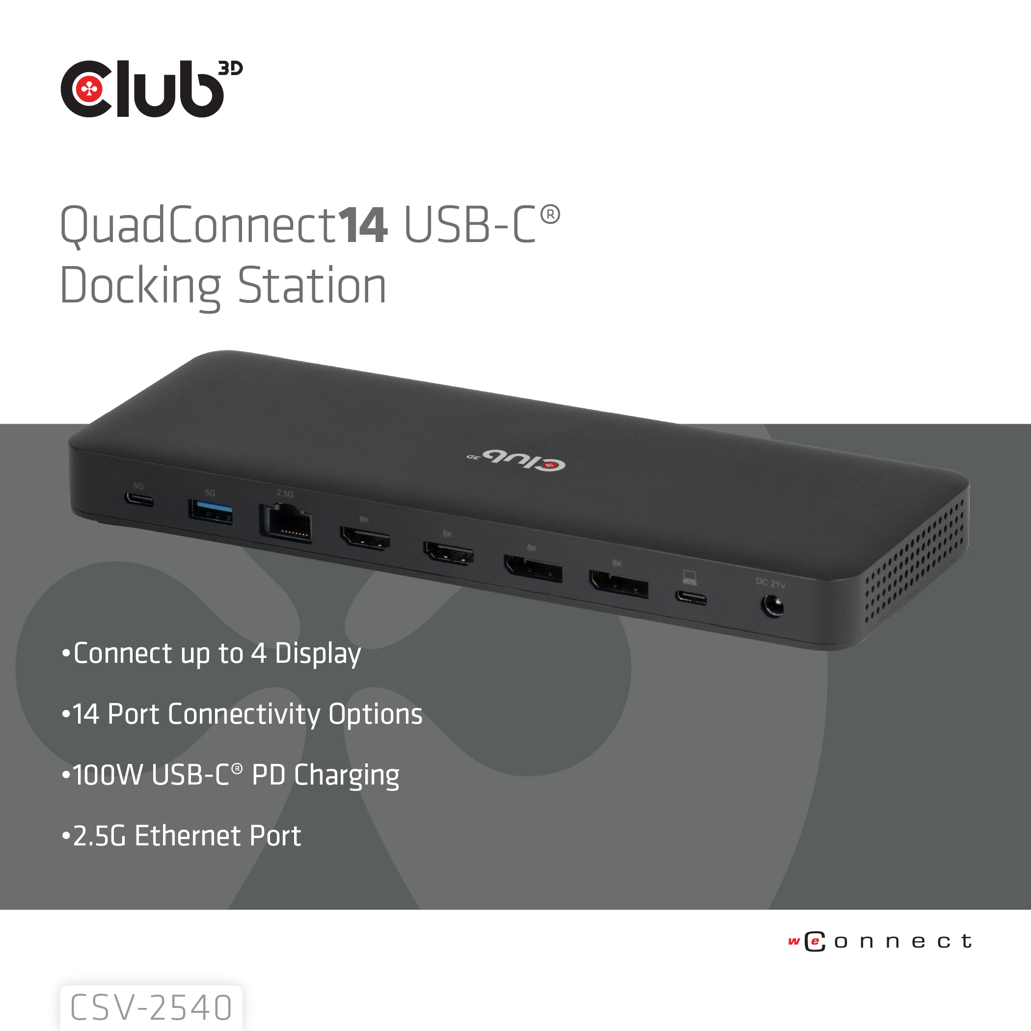 Club 3D CSV-2540