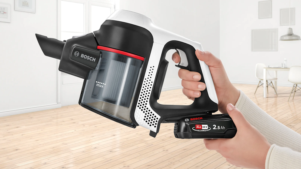 Bosch BKS611MTB Unlimited 6 Cordless Vacuum Cleaner | Lightweight | TurboSpin Motor &amp; Mini Turbo Nozzle
