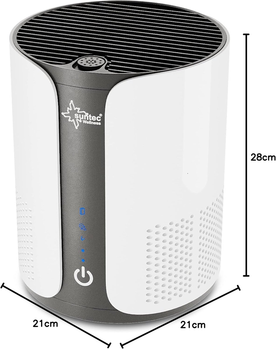 Suntec AirCare 1000 Luftreiniger - Maßangaben