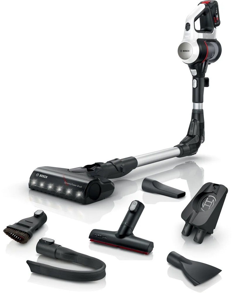 Bosch Unlimited 7 BSS711W Akku-Staubsauger mit Flex Tube & Power For All