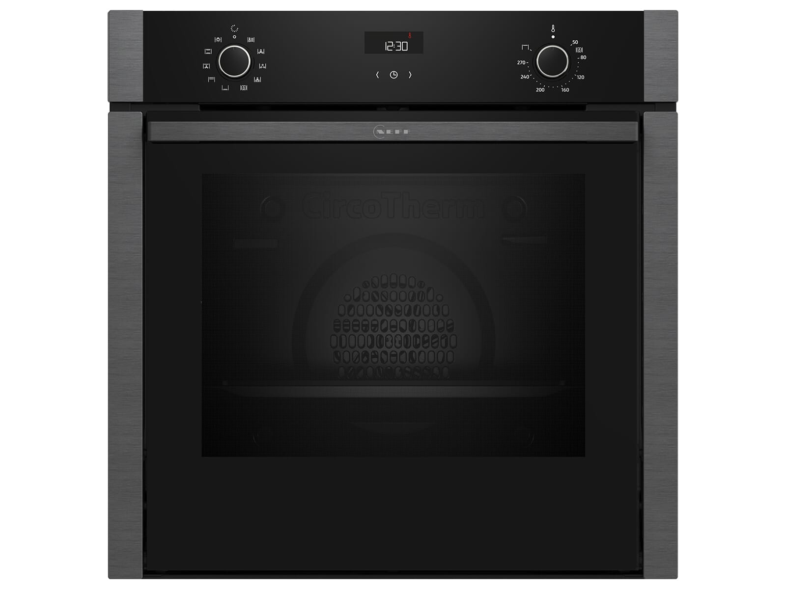 Neff B3ACE2AG3 Einbau-Backofen: CircoTherm, VarioSteam & intuitive Bedienung