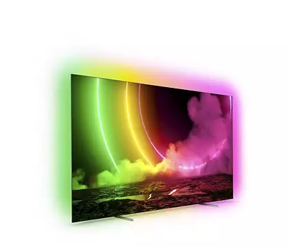 Philips 65OLED806/12, OLED-Fernseher 4K UHD OLED Android TV 65''