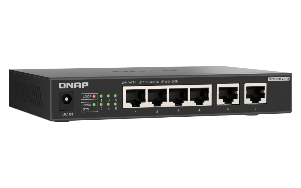 QNAP QSW-2104-2T-R2