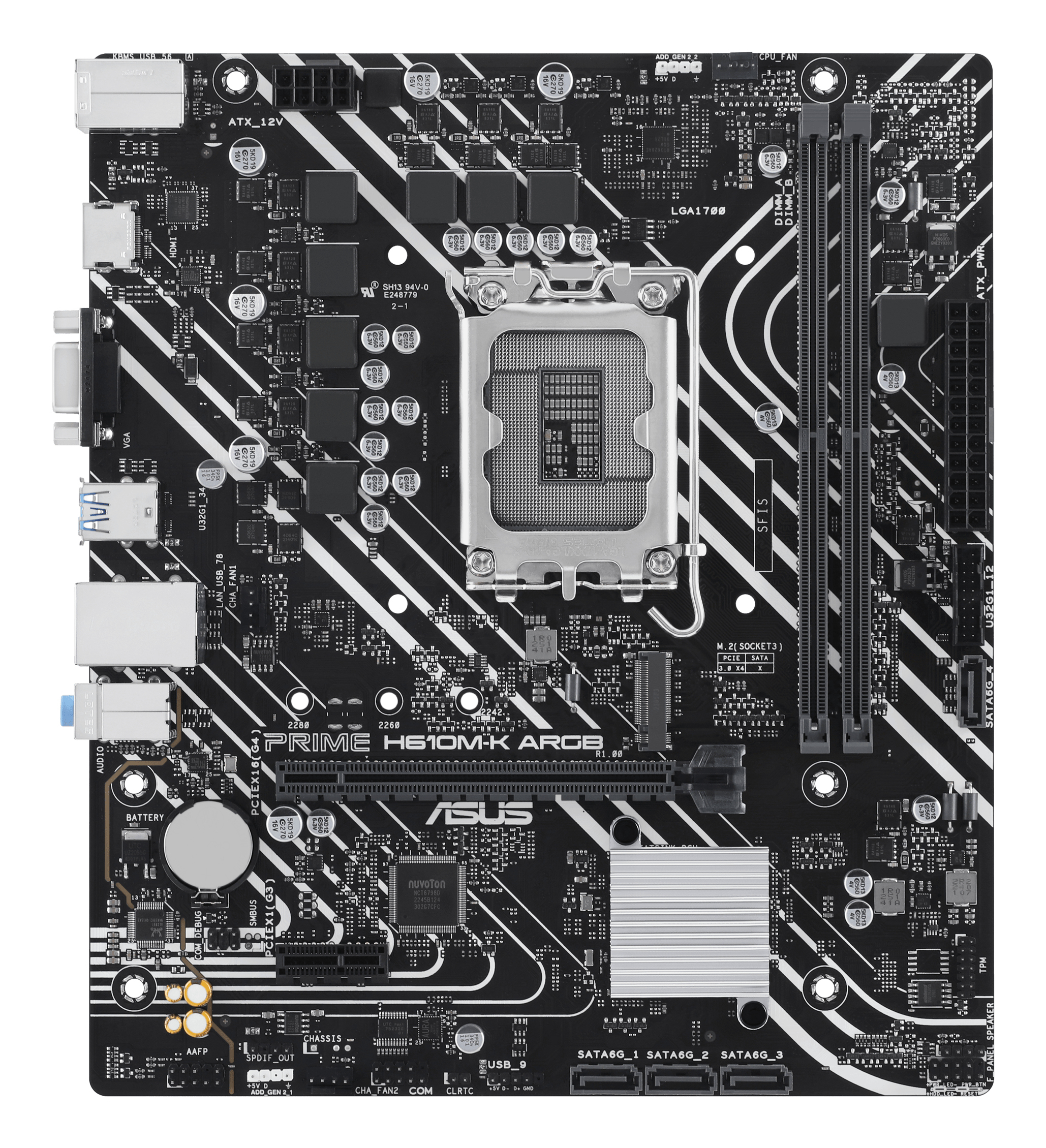 ASUS PRIME H610M-K ARGB