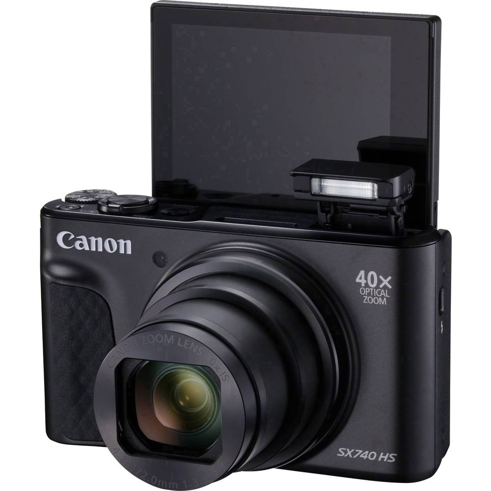 Canon PowerShot SX740 HS Digitalkamera 20.3 Megapixel Opt. Zoom: 40 x Schwarz