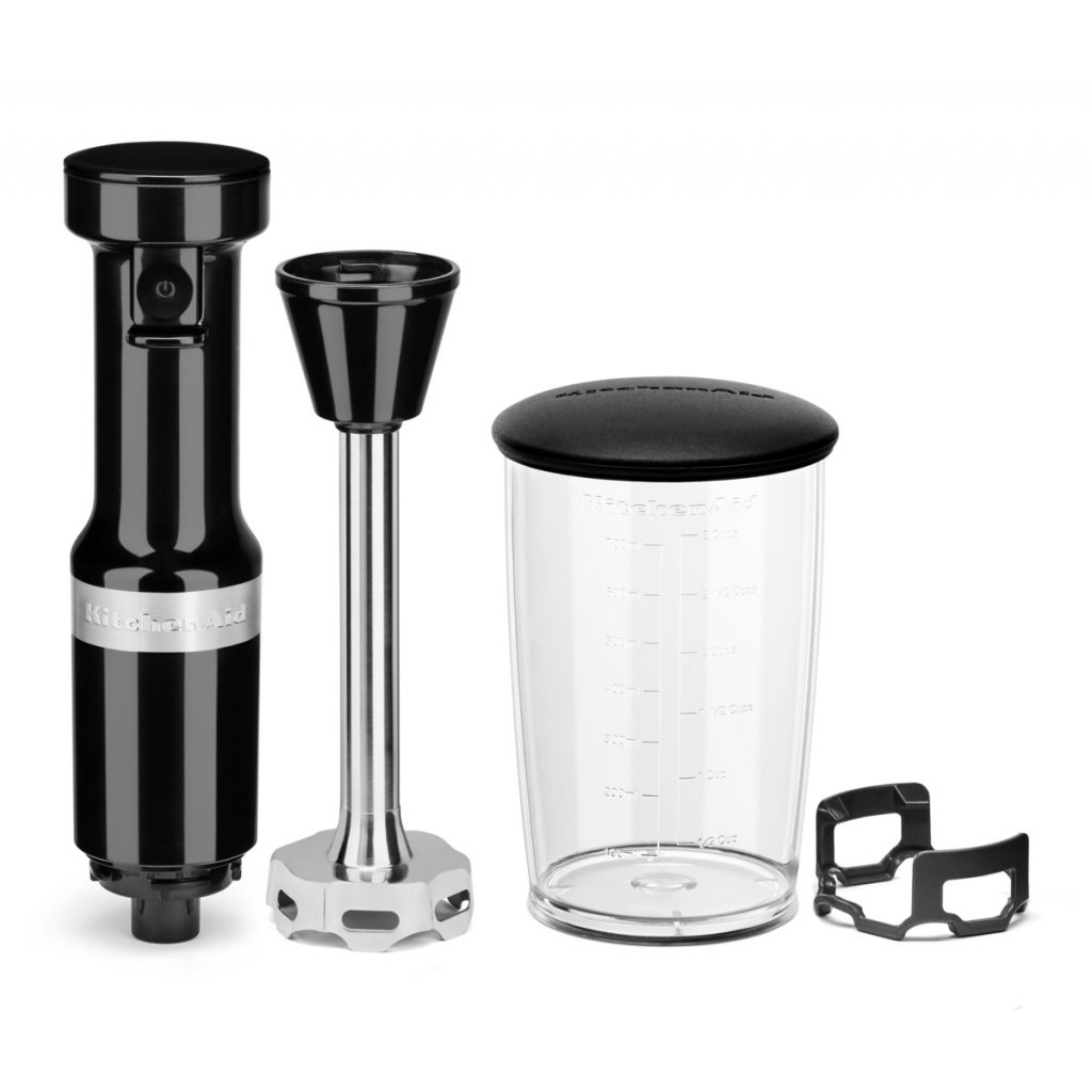 5khbv53eob_3 KitchenAid 5KHBBV53EBM kabellosen Stabmixer in Onyx Schwarz - Mixbecher, Zerkleinerer