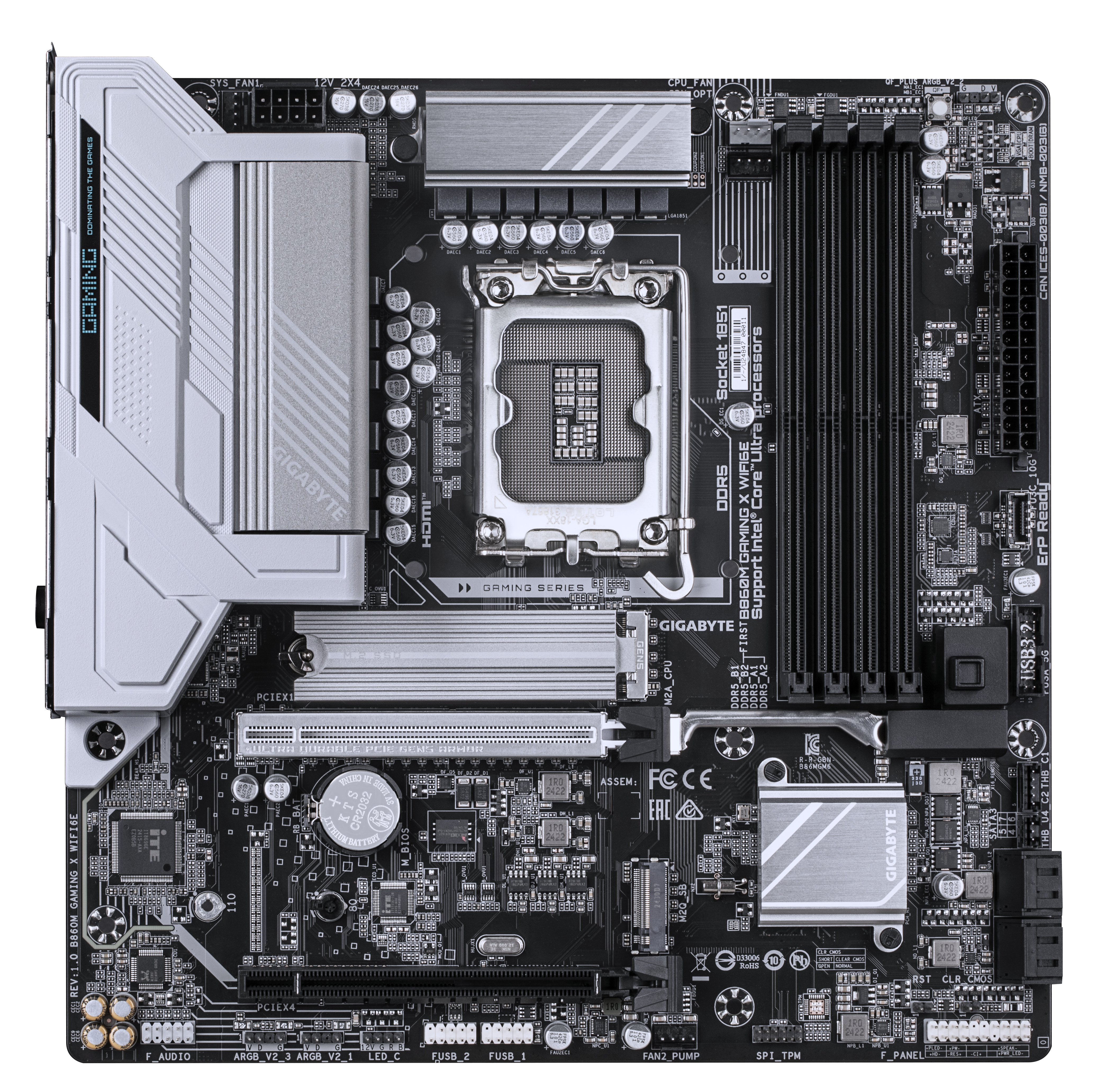 GIGABYTE B860M GAMING X WIFI6E