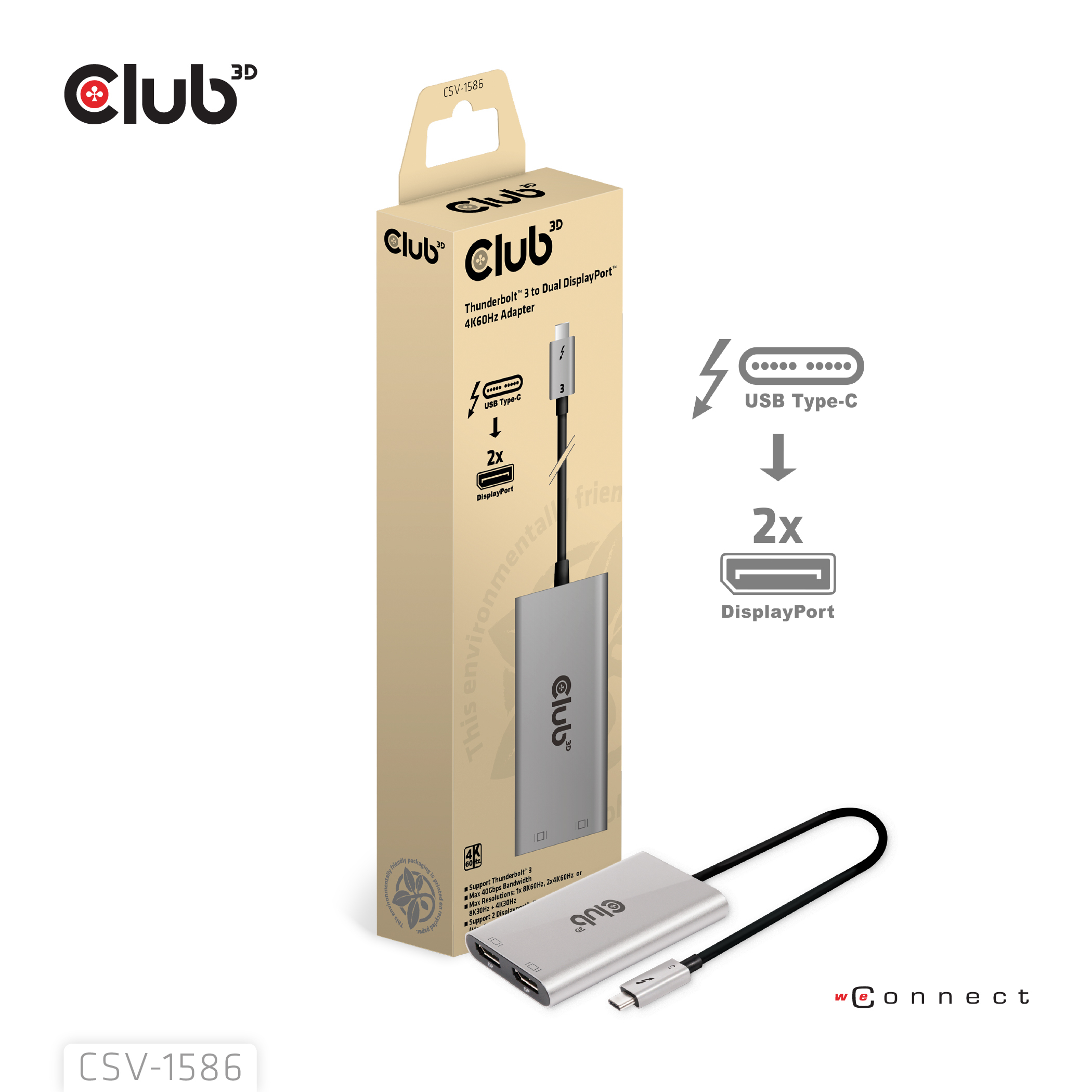 Club 3D CSV-1586