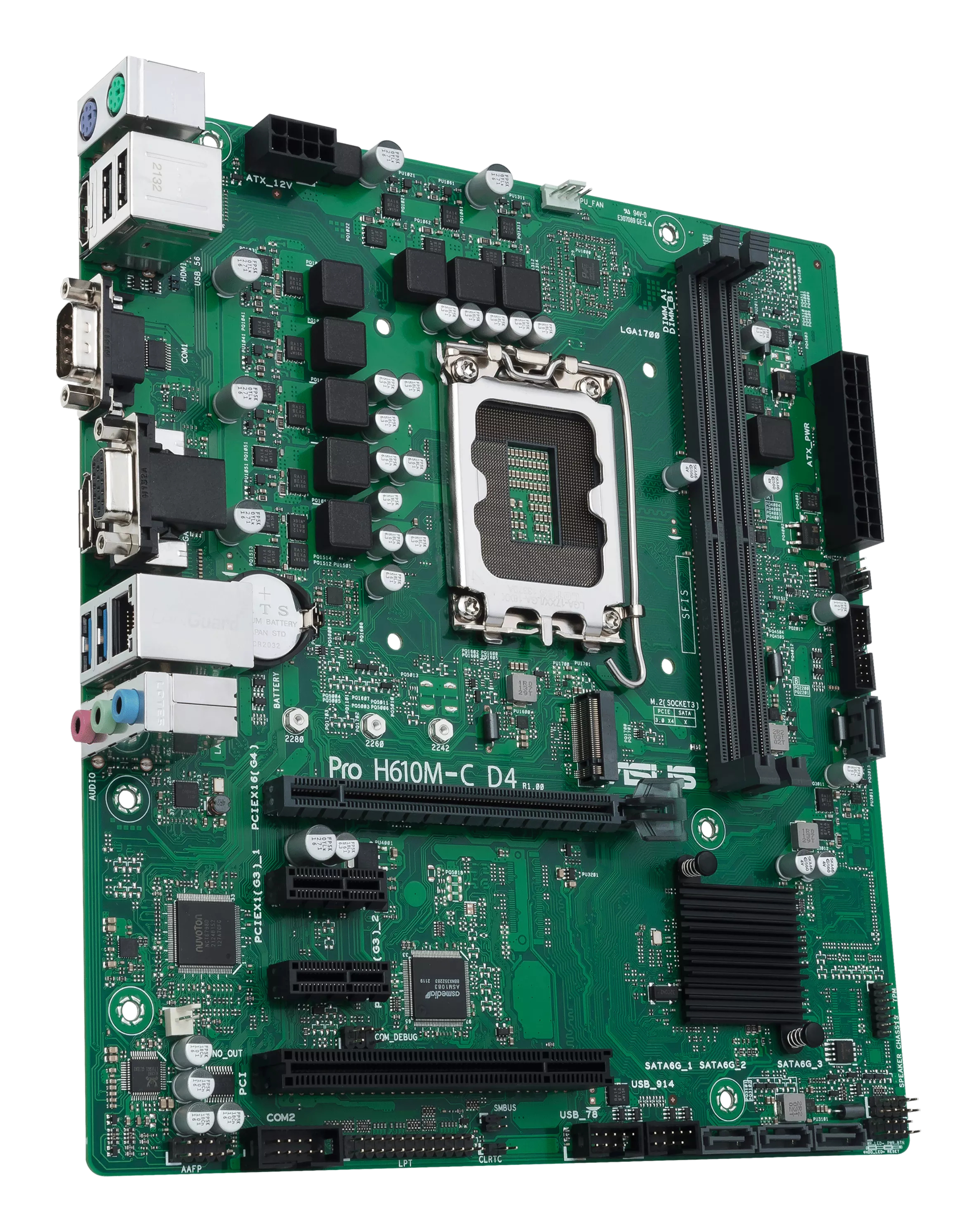 ASUS PRO H610M-C D4-CSM