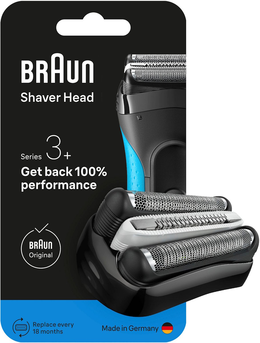BRAUN Ersatzscherkopf Series 3+ 32B Kompatibel mit Series 3+ and Series 3 ProSkin Rasierern