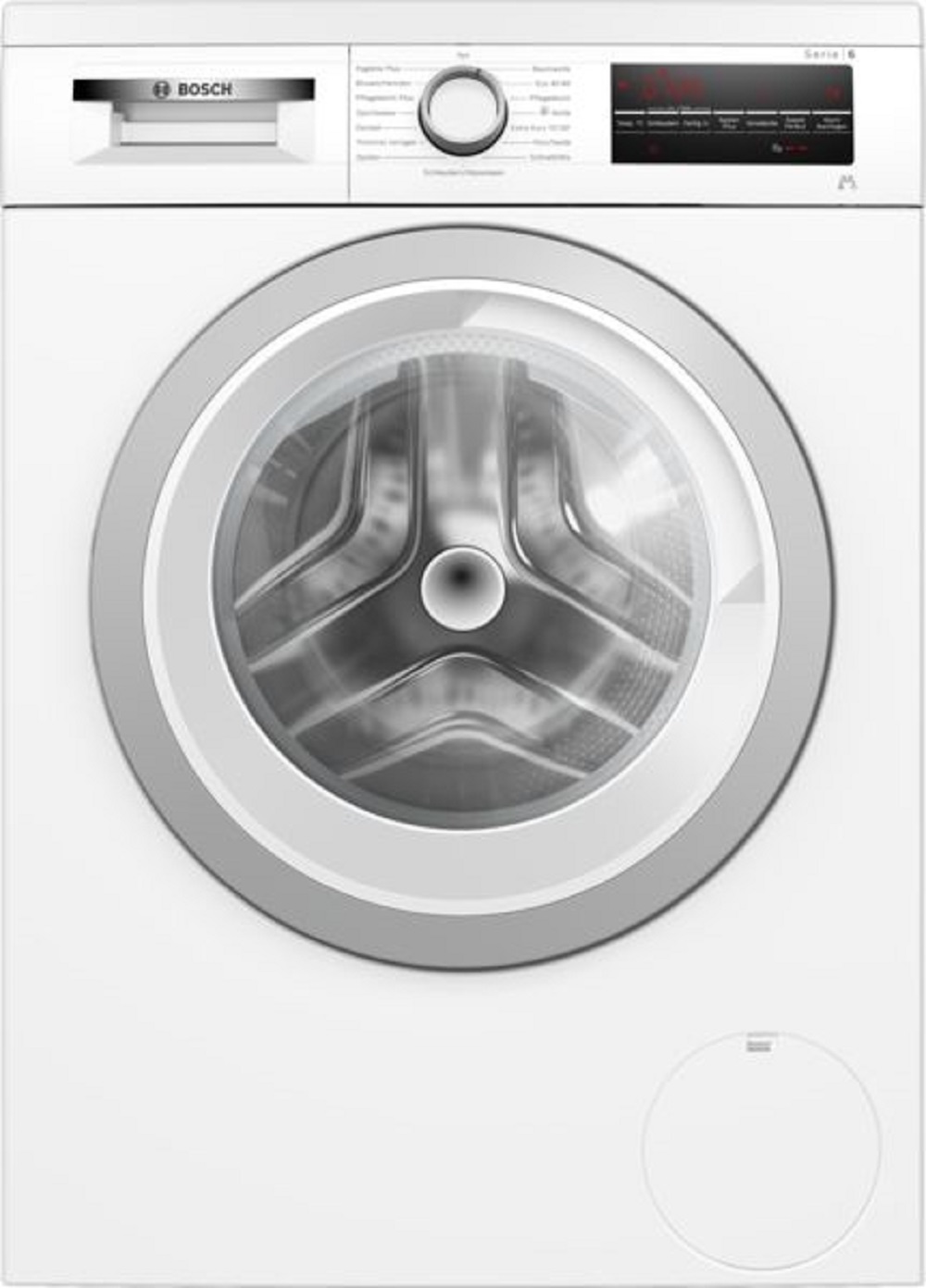 Frontansicht der Bosch WUU28T49 Waschmaschine, freistehend, 60 cm