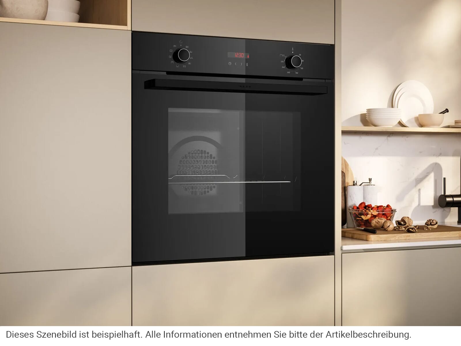 Neff B2CCG6AK3 – Perfekte Backergebnisse Neff B2CCG6AK3 Einbau-Backofen im Einsatz mit Backwaren