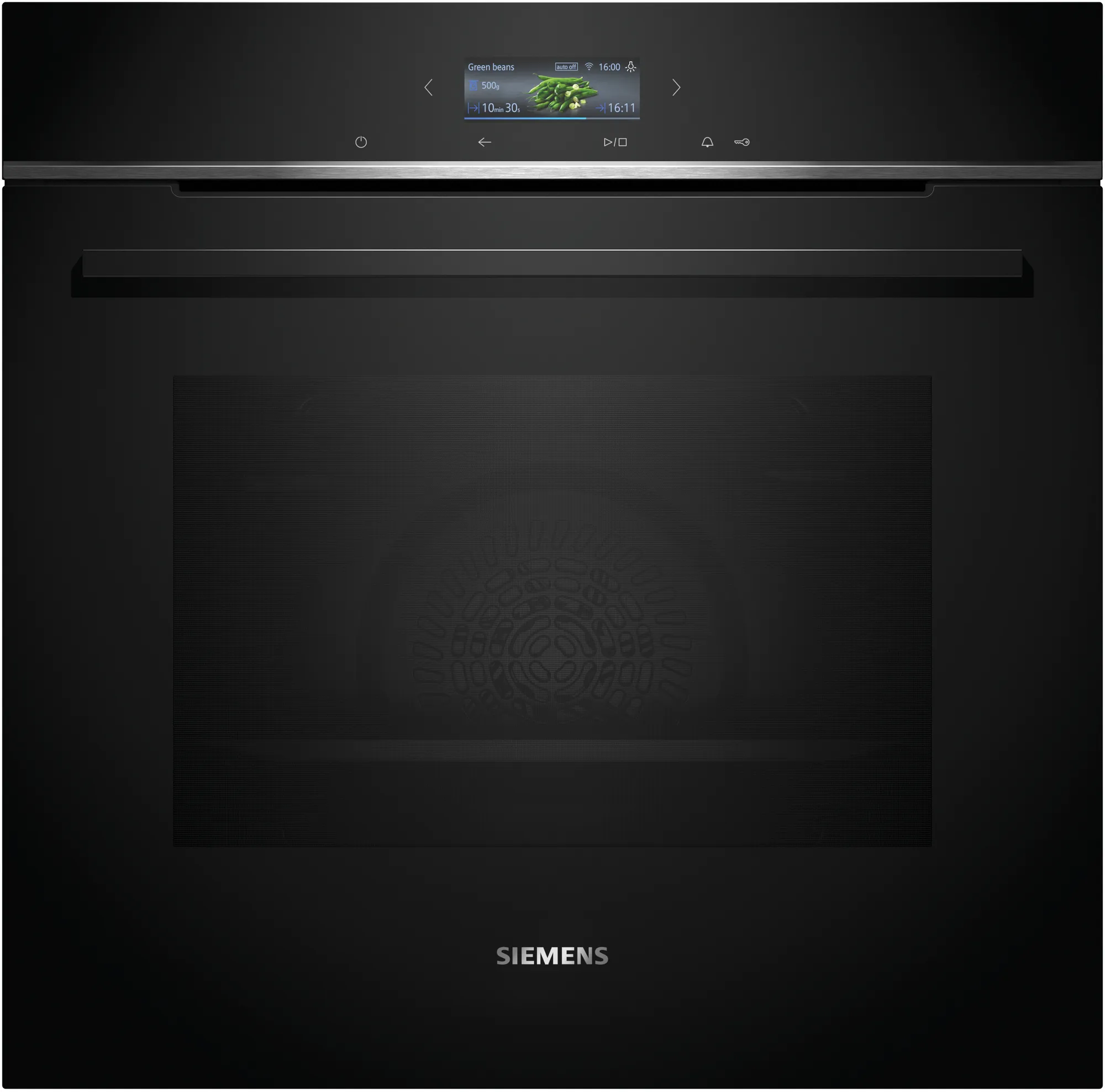 Siemens HB774G1B1 iQ700 Einbau-Backofen, 60 x 60 cm, schwarz, Edelstahl