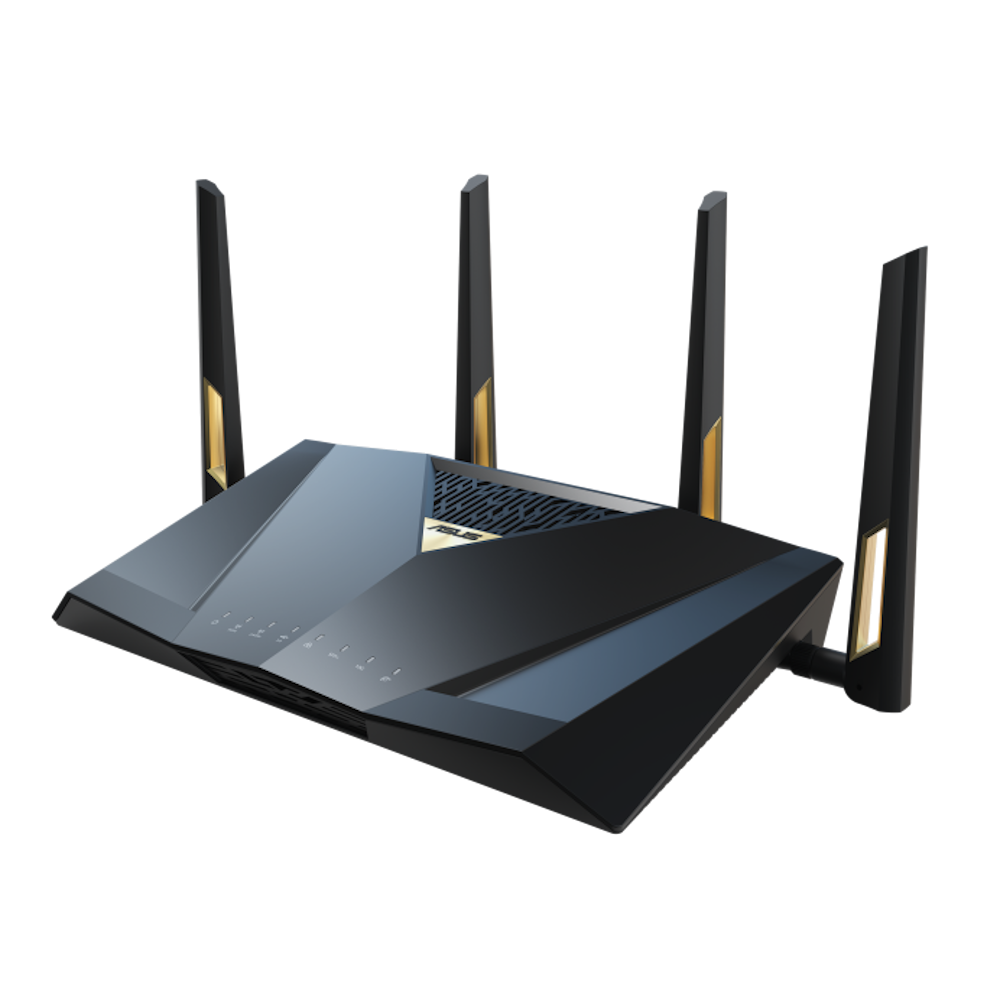 ASUS RT-BE88U WLAN-Router 10 Gigabit Ethernet Dual-Band (2,4 GHz/5 GHz) Schwarz, Grau
