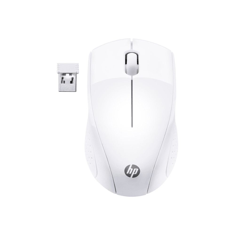 HP kabellose Maus HP 220, weiss 