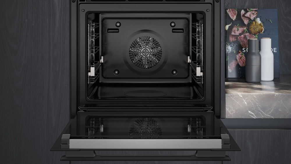 Siemens HB978GMB1 Built-in Oven | TFT Full-Touch Display Pro | activeClean Pyrolytic Cleaning | 4D Hot Air | Home Connect | Black Design
