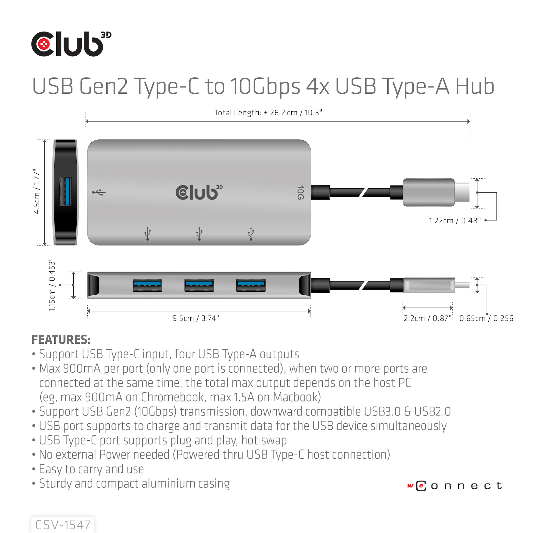 Club 3D CSV-1547