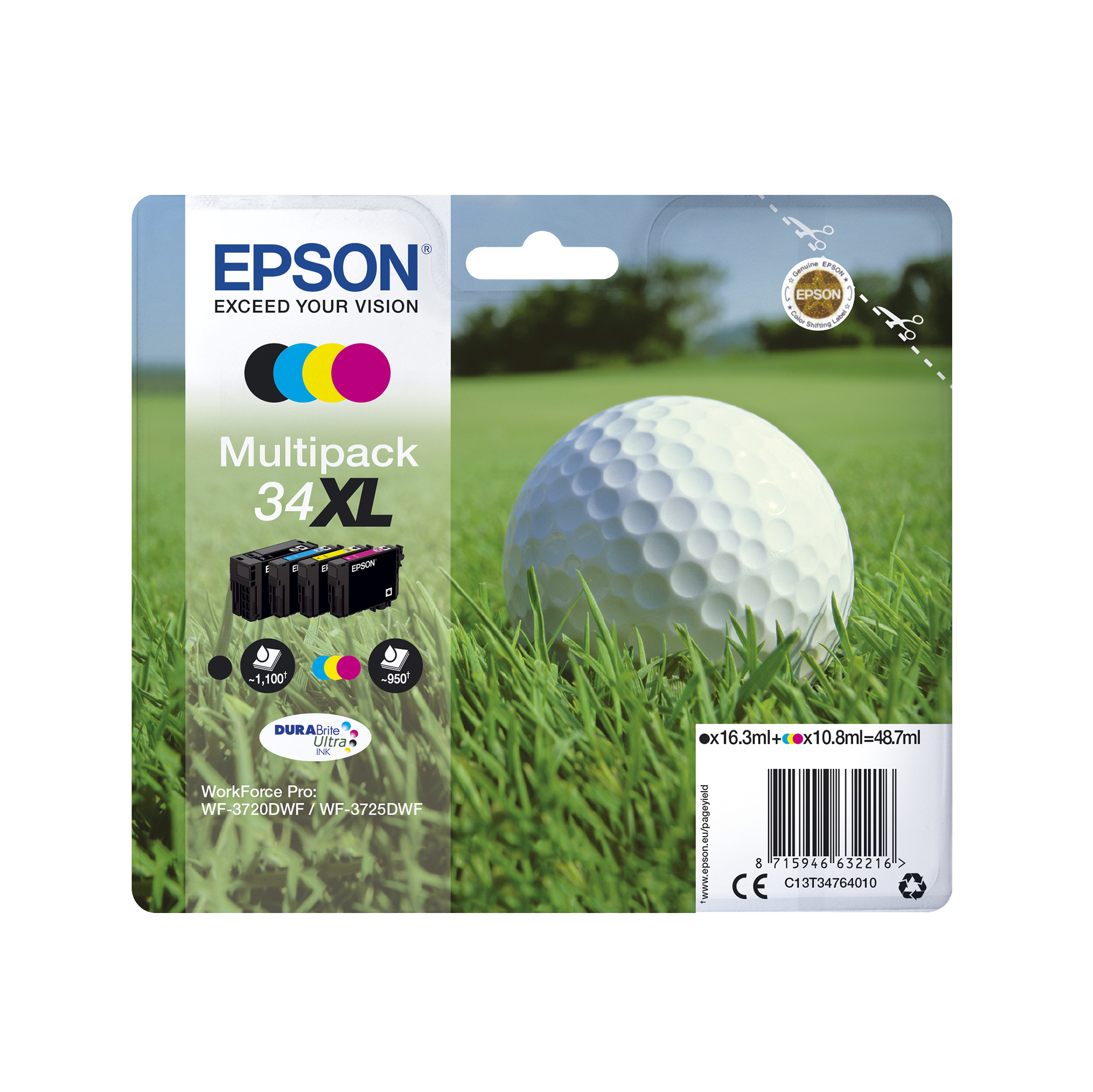 Epson 34 Golfball